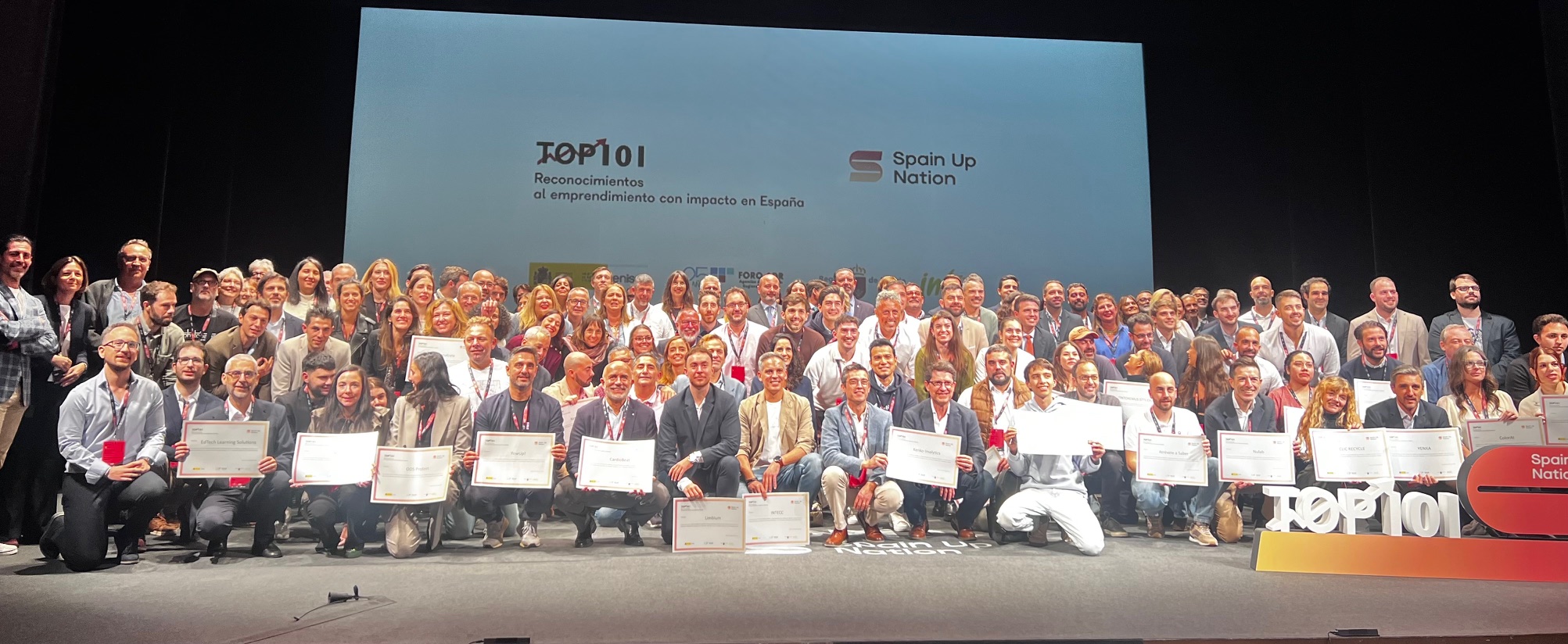 Sello Top 101 Spain Up Nation